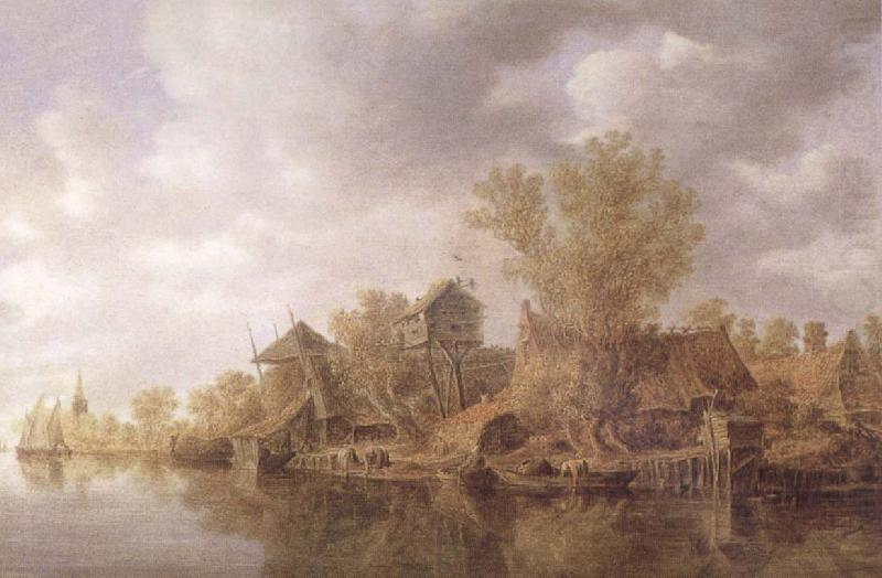 Jan josephsz van goyen River Landscape china oil painting image
